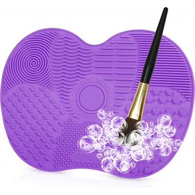 Jenifer 9923-Purple Čistič štetcov na make-up silikónový fialová