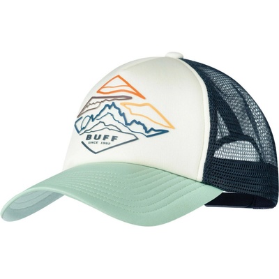 Buff Trucker Cap biela/zelená