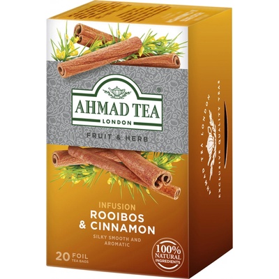 Ahmad Tea Rooibos and cinnamon alupack 20 sáčků 1,5 g
