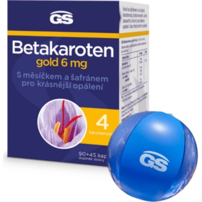 GS Betakaroten Gold 6 mg 135 kapslí