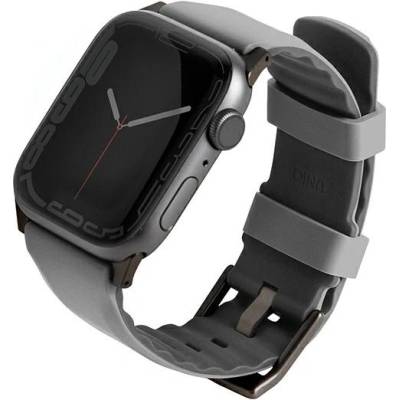 UNIQ UNIQ Linus Band Airosoft Silicone водоустойчива каишка за Apple Watch 4/5/6/7/8/SE 40/41mm, Сив (UNIQ729)