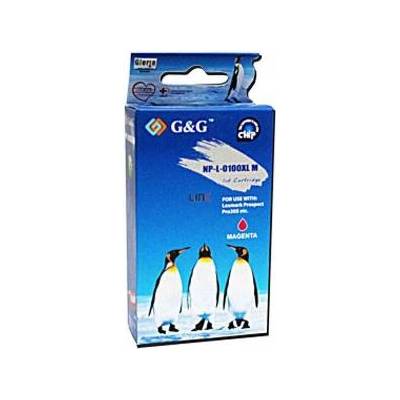 Compatible Lexmark #100XL Magenta High Yield Return Program Ink Cartridge for Platinum, Prestige, Prevail, Prospect, Interact - 14N1070E - G&G