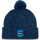 dětská zimní čepice Titleist Boardwalk Pom Pom navy modrá