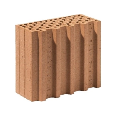 Cihla broušená poloviční Porotherm 30 Profi DF 1/2 P15 300×125×249 mm