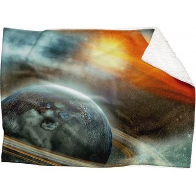 Impar fleece deka Vesmír 3 Podšití beránkem ANO 150x120