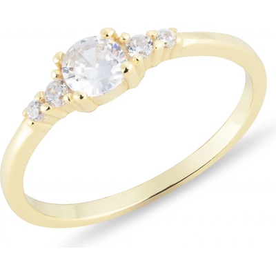 Olivie Dětský stříbrný prstýnek Zlatíčko 4721