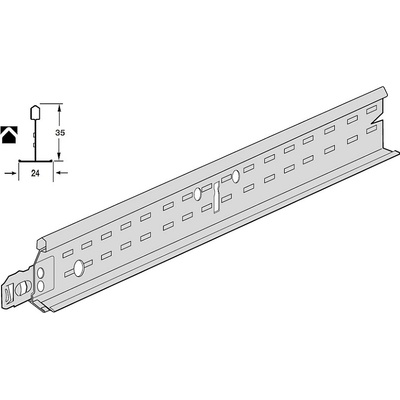 KCS Armstrong Prelude 24 System S+ příčný profil 1200mm