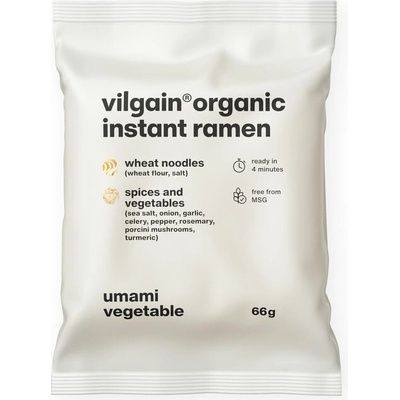 Vilgain Instantná rezancová polievka ramen Bio 66 g