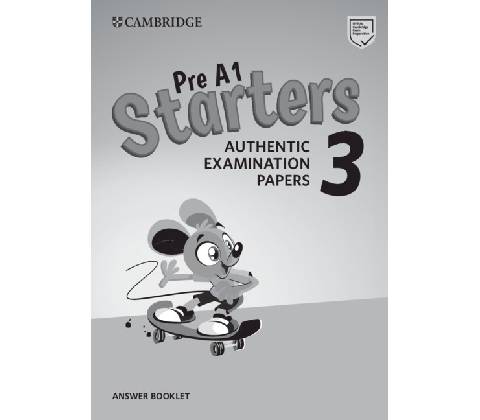 Pre A1 Starters 3 Answer Booklet