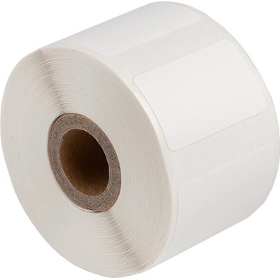 PONY 25x15мм, 400 бр, за M110 и M120, оригинални самозалепващи етикети, бели (WP2515-400)