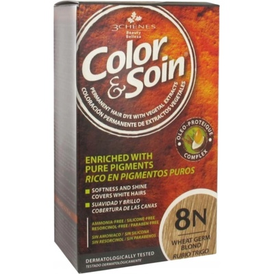 Color&Soin Barva na vlasy Pšeničná blond 8N