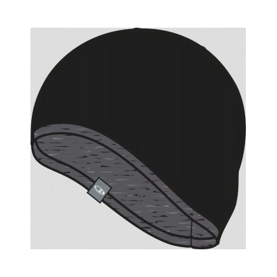 Icebreaker Adult Pocket Hat Black/Gritstone Heather