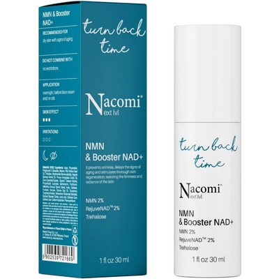 Nacomi Next Level Серум за лице с NMN и ускорител на NAD+, 30 ml
