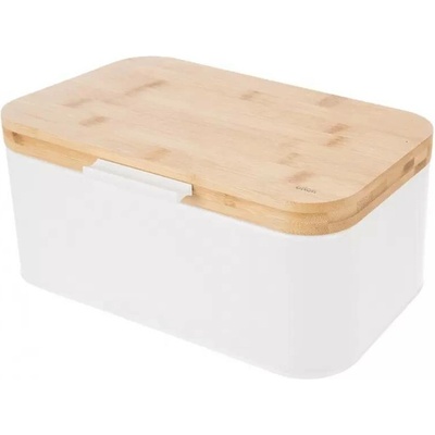 Chlebovka plech/bambus 30x19,5x14,5 cm WHITELINE