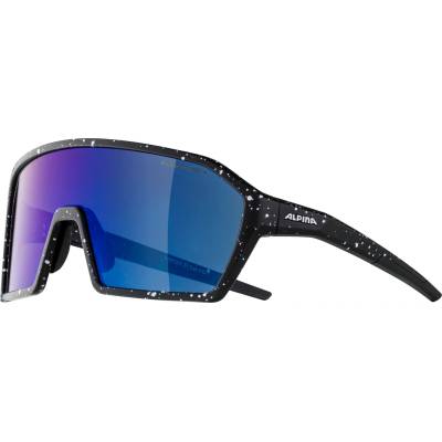 Alpina Очила за колоездене Alpina Ram HM+ Hicon Mirror Cat 3 Cycling glasses - Black Blur Matt / Hicon Blue Mirror - размер One Size (205-2575-0111)