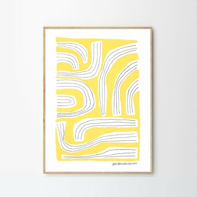 Moikka Plakát Sunny Intentions by Leise D. Abrahamsen 21x29,7 (A4)