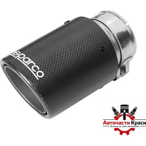 Sparco Накрайник за Ауспух sparco spt200 (35149) - avtochastikrasi