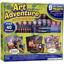 ROYAL & LANGNICKEL Art Adventure Veľká sada tvorenia zelená 40 dielov ARTADV