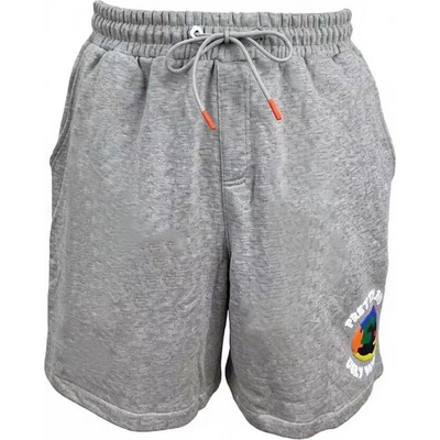 Pretty boy ugly world Поларени къси панталони PRETTY BOY UGLY WORLD Mens Cotton 4 Pockets Fleece Jogger Shorts - Grey