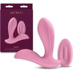 G-SPOT вибратор с 2 стимулиращи зони, 11, 3см. - Secrets Rain Coral (NSTOYS1167)