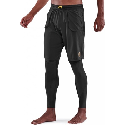 SKINS Series-5 Mens Travel and Recovery Long Tights, Black – Zboží Mobilmania