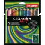 STABILO Цветни моливи GREENcolors Arty 24 цвята