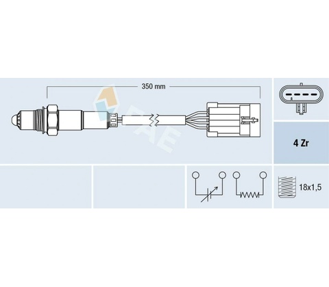 Lambda sonda FAE 77195