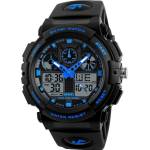 Skmei Спортен мъжки часовник skmei tough, Син (skmei-1270-blue) Часовници