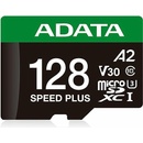Adata MicroSDXC 128GB Speed Plus UD128GUI3V30A2SP-RA1