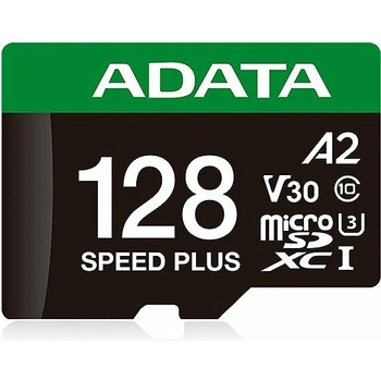 Adata MicroSDXC 128GB Speed Plus UD128GUI3V30A2SP-RA1