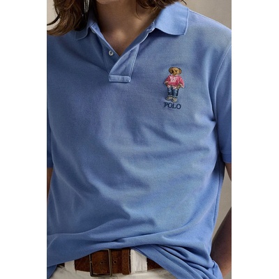 Ralph Lauren Памучна тениска с яка Polo Ralph Lauren (710969629)