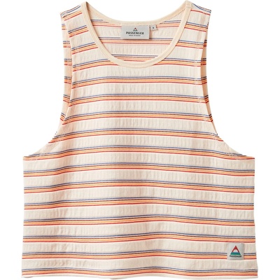 Passenger Дамски топ Passenger Women's Retro Vibes 2.0 Organic Cotton Vest Top - Retro Stripe (916-6053-0212)
