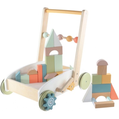 ZOPA vozík s kostkami Wood – Zboží Mobilmania