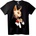 NOONEBRAND Тениска Татуиран Котарак в Смокинг - XS, Black