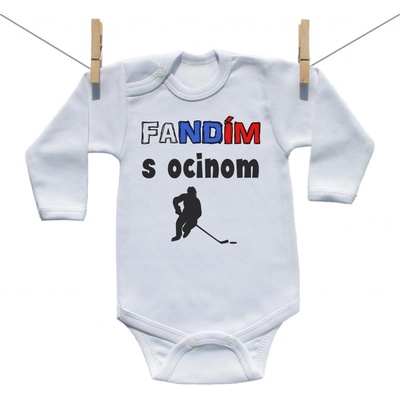 Body s dlhým rukávom Fandím s ocinom