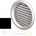VENTS РЕШЕТКА mv 125bvs ф125/ф160 ЧЕРНА
