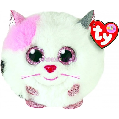TY Beanie Balls MUFFIN bílá kočka 10 cm