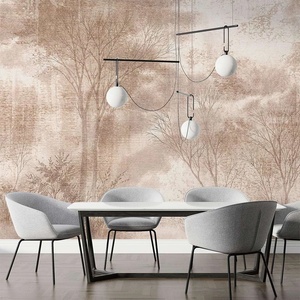 Art Gift Decor Фототапет Винтидж гора в бежови нюанси
