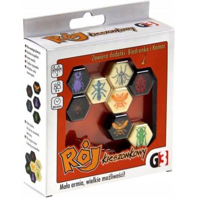 Stolní hra Roj Hive + 2 rozšíření Komár Beruška cestovní verze logická hra dlaždice G3