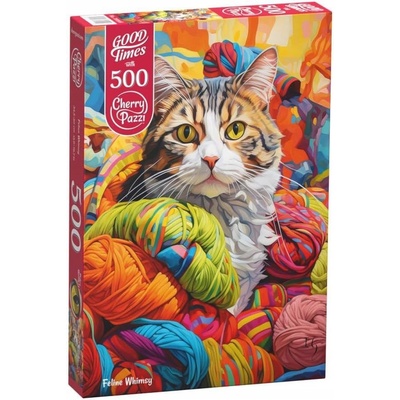Cherry Pazzi Kočičí rozmar 500 dílků