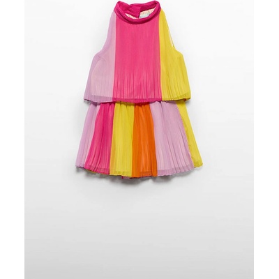 Abel & Lula set topu a šortek s vyšším pasem barevný