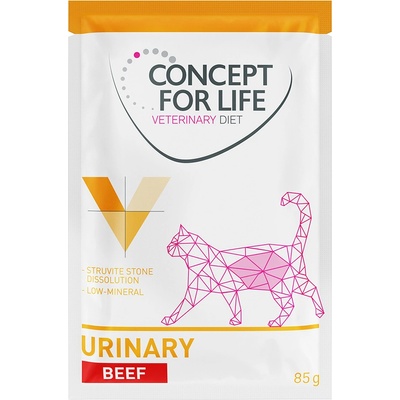 Concept for Life 12х85г Urinary Concept For Life Veterinary Diet, консервирана храна за котки с говеждо