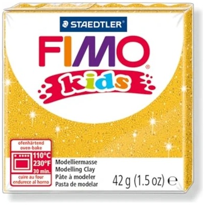 FIMO Глина, 42 g, горима, FIMO "Kids", златист блясък 8030-112 (8030-112)