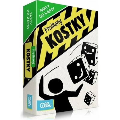 Albi Párty do kapsy Prolhaný kostky