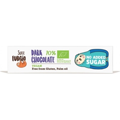 Super Fudgio Hořká 70% bez přidaného cukru bio vegan 40 g