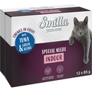 Smilla Indoor kúsky so zeleninou tuniak so zelenými fazuľkami 12 x 85 g