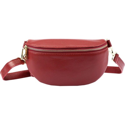 Dámské crossbody Patrizia 417-003 GOLD tmavě červená