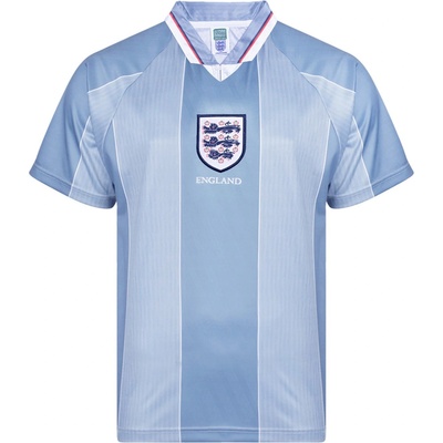 Score Draw Футболна фланелка Score Draw Score Draw England Away Shirt 1996 - Grey/White
