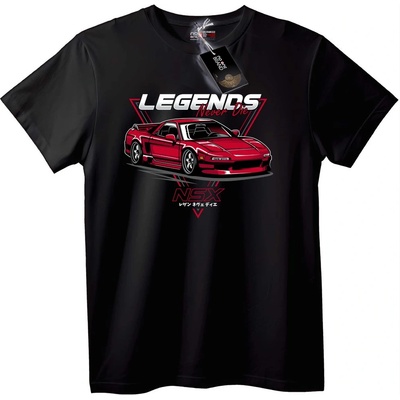 NOONEBRAND Тениска NSX Легендите Не Умират - 2XL, Black
