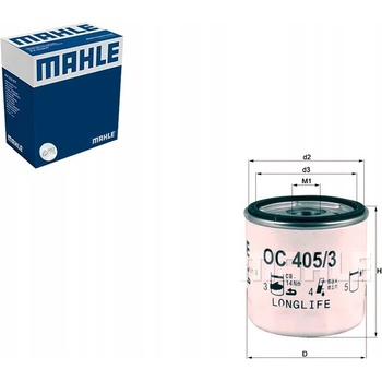 OLEJOVÝ FILTER MAHLE 92142009 93183723 55352643 93178